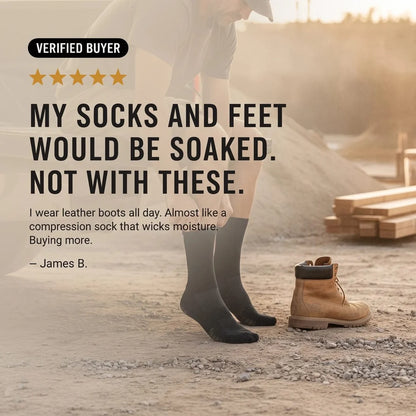 GroundGuard Work Socks