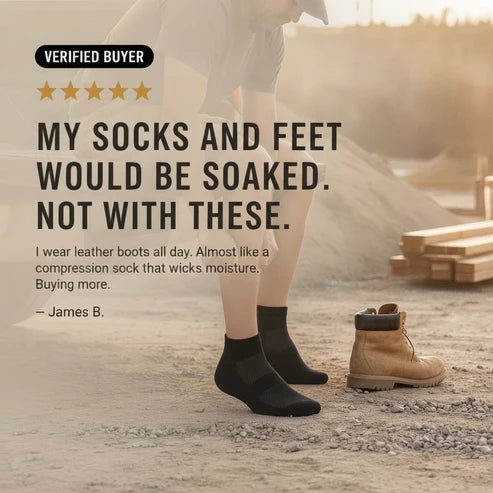 GroundGuard Ankle Cushion Socks