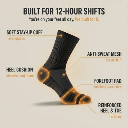 GroundGuard Work Socks
