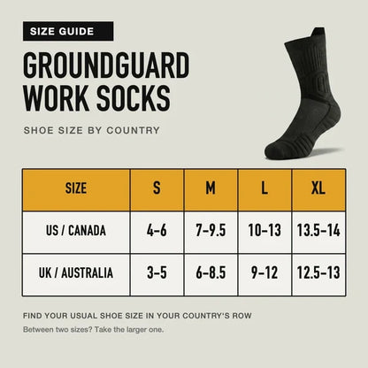 GroundGuard Work Socks